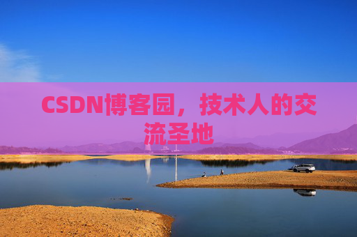CSDN博客园，技术人的交流圣地