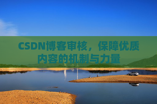 CSDN博客审核，保障优质内容的机制与力量